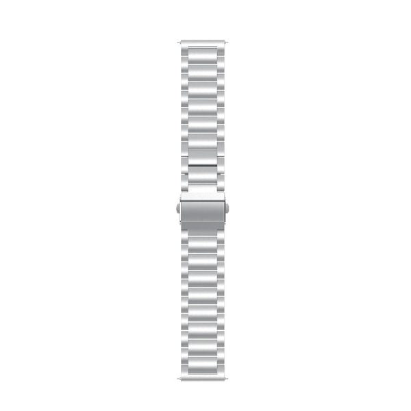 20mm Metal Strap For Smartwatch – Silver Color