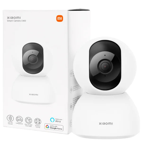 Xiaomi Smart Camera C400 2.5K IP Camera – 360° Rotation AI Human Detection 2.4GHz/5GHz WiFi Support Compatible With Alexa Google Home