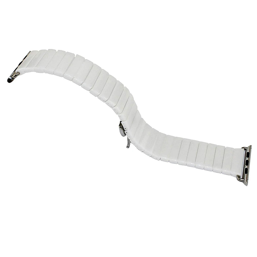 49mm Ceramic Strap For Smartwatch – White
