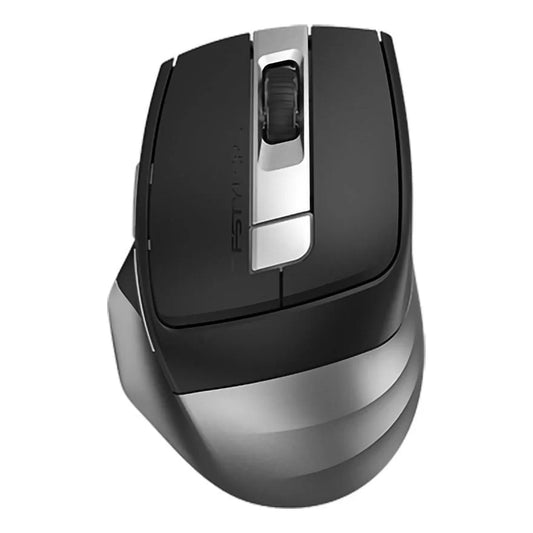 A4TECH FB35CS Fstyler Dual Mode Silent Click Rechargeable Bluetooth Wireless Mouse – Gray Color