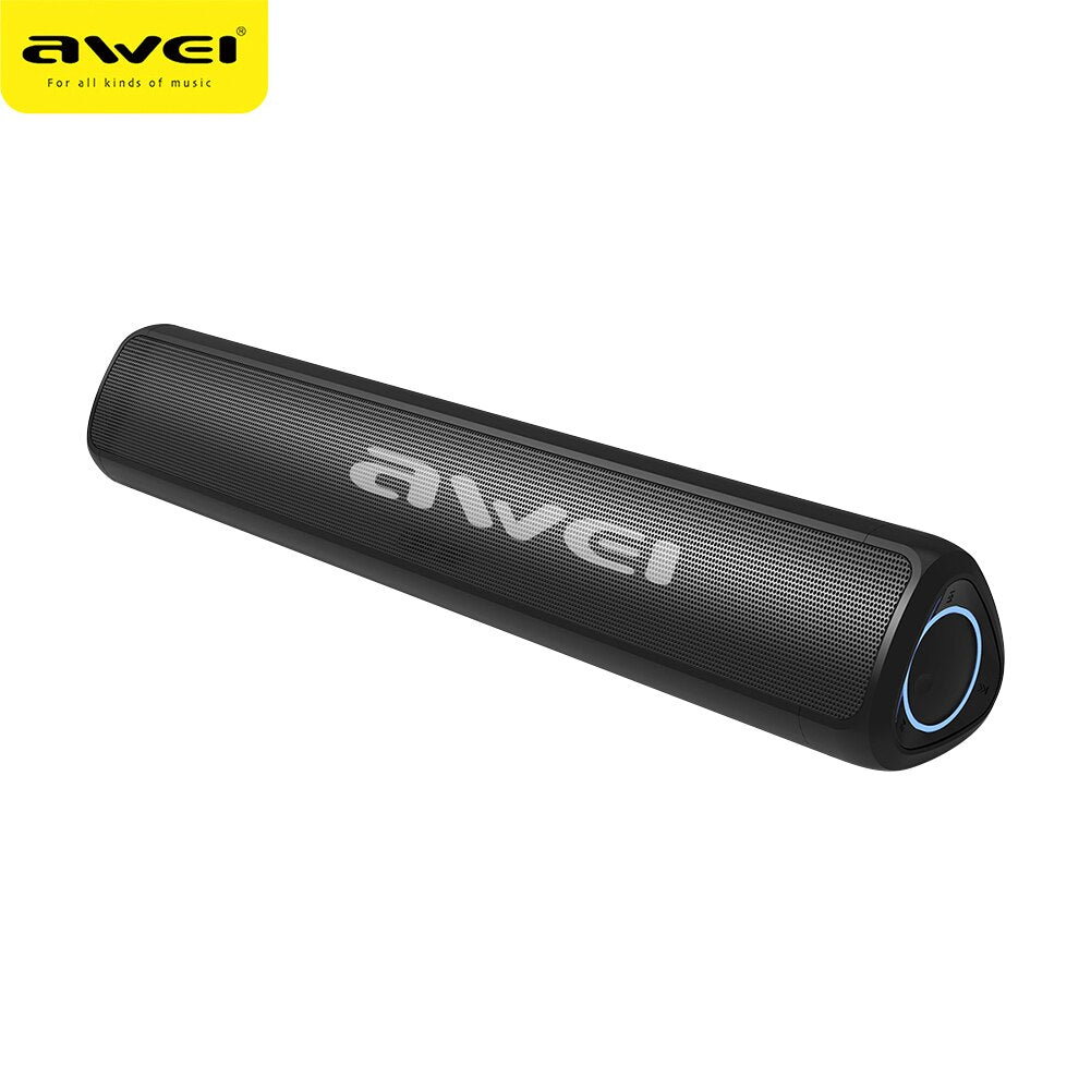 Awei Y333 Bluetooth Speaker 10W – Black Color