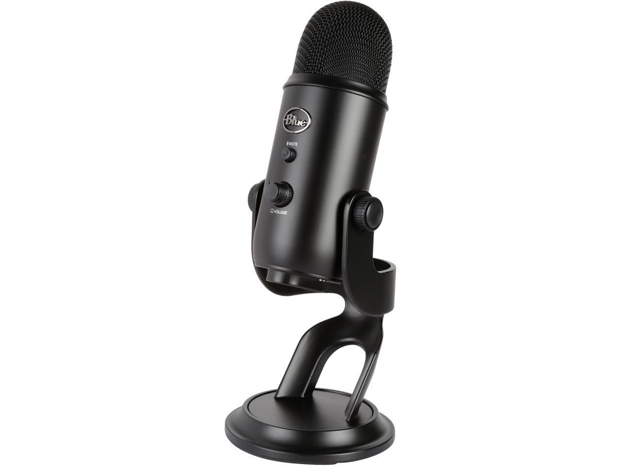 Blue Yeti Microphone (Blackout Edition)- World's #1 USB Microphone