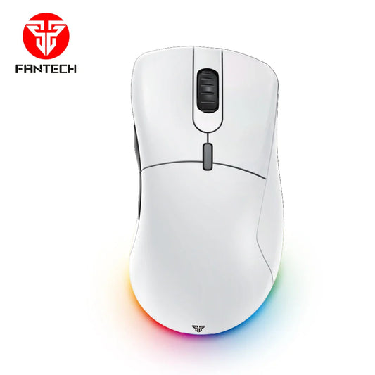 Fantech Helios Go XD5 USB Type-C Wireless RGB Gaming Mouse Space Edition – White Color