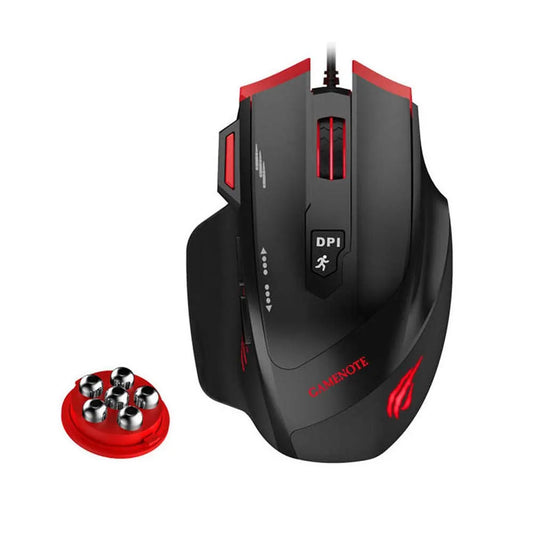 Havit GameNote HV-MS1005 USB 7 Key Fire Button Gaming Mouse – Black Color