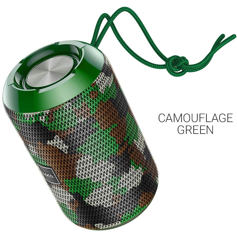 Hoco HC1 Bluetooth Speaker – Camouflage Green Color