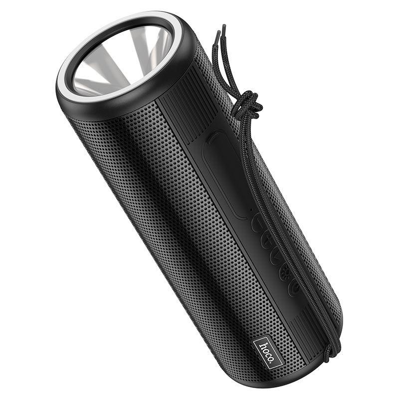 Hoco HC11 Bluetooth Wireless Speaker With Flashlight – Black Color