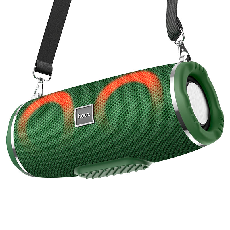 Hoco HC12 RGB Wireless Bluetooth Speaker – Dark Green Color