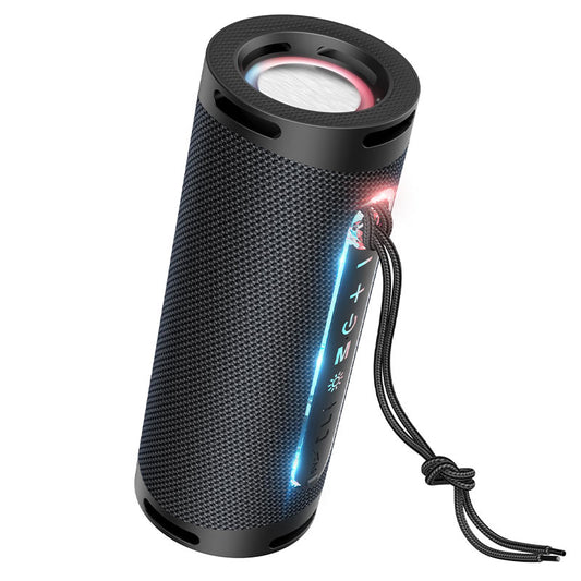 Hoco HC9 Dazzling Pulse Sports Portable Bluetooth Loudspeaker – Black Color