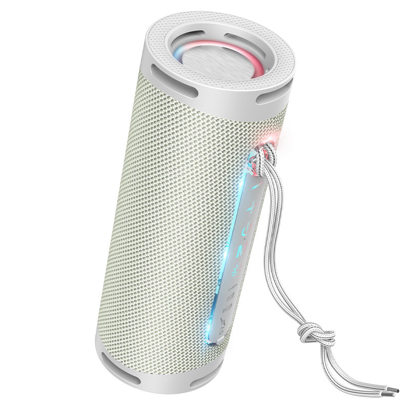 Hoco HC9 Dazzling Pulse Portable Bluetooth Loudspeaker – Grey Color