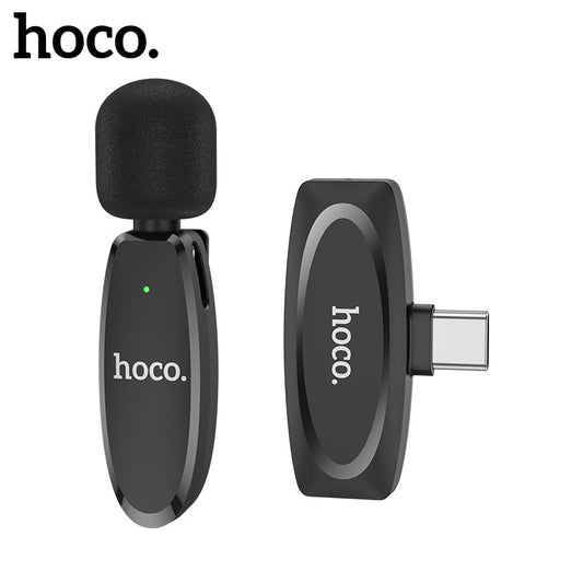 Hoco L15 Type-C Lavalier Wireless Microphone (For Android)