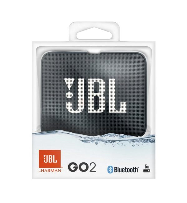 JBL GO 2 Portable Bluetooth Speaker- Black Color