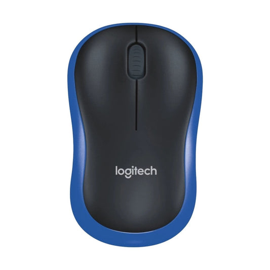 Logitech M185 Wireless Mouse – Blue Color