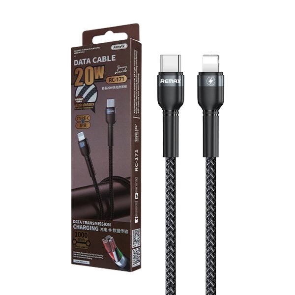 Remax RC-171 Type-C To IPhone Data Cable – 1 Meter