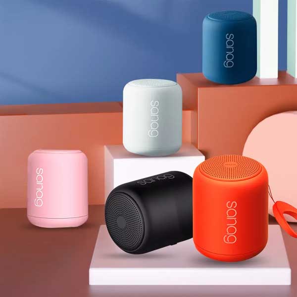 Sanag X6S Portable Bluetooth Speaker- Pink Color